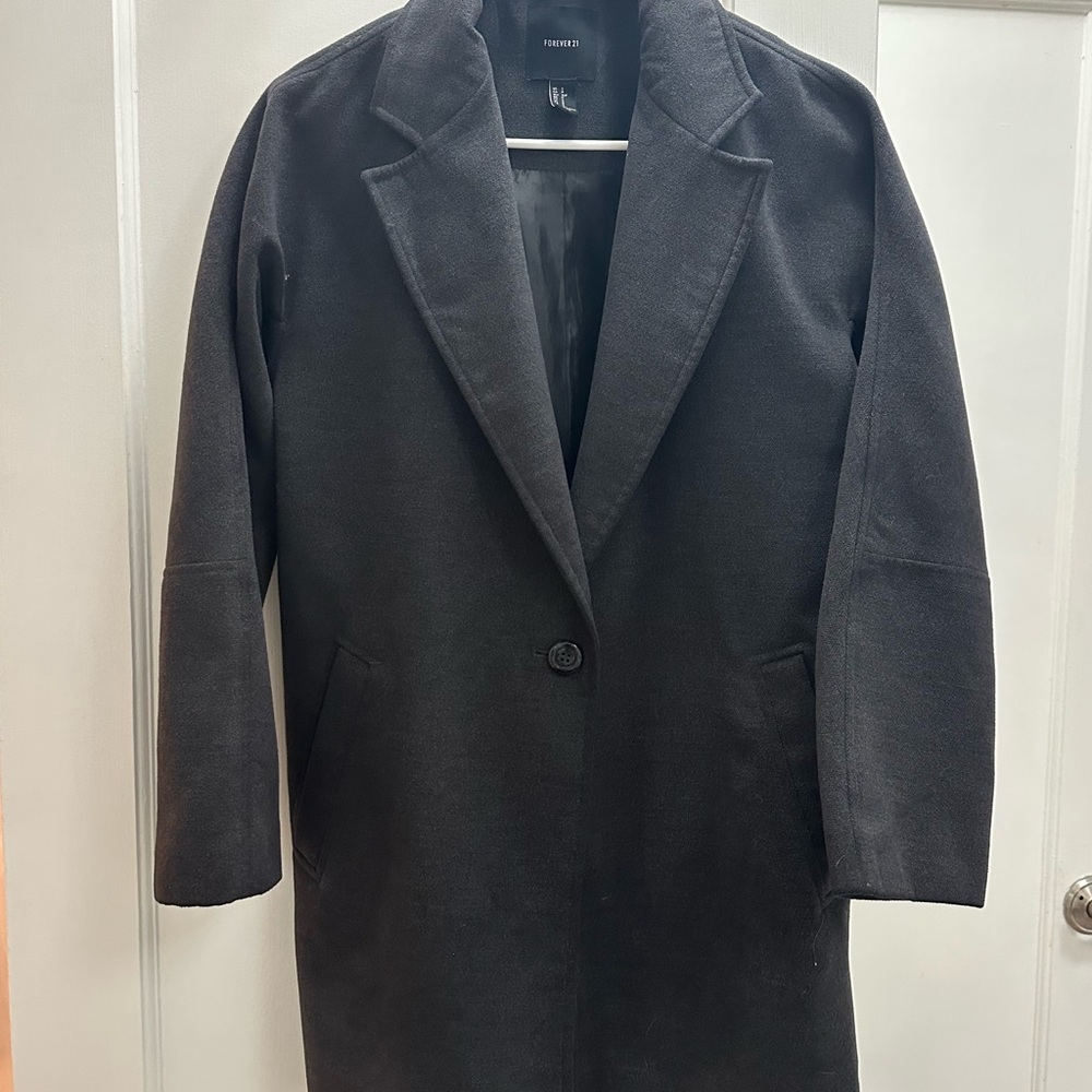 Forever 21 Dark Grey Coat